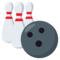 Bowling emoji on Emojione